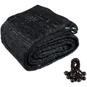 High-Strength Anti-Aging Black Shade Net (Ready-Made) , Universal For Sun Protection, Rain Shelter, Dust Prevention And Bird Deterrence