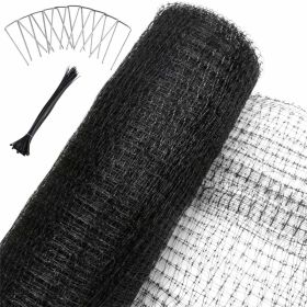 7.5ft*65ft Plastic Deer Netting Offers High-strength Protection Against Deer Intrusion, Suitable For Yards, Farmlands, And Gardens.